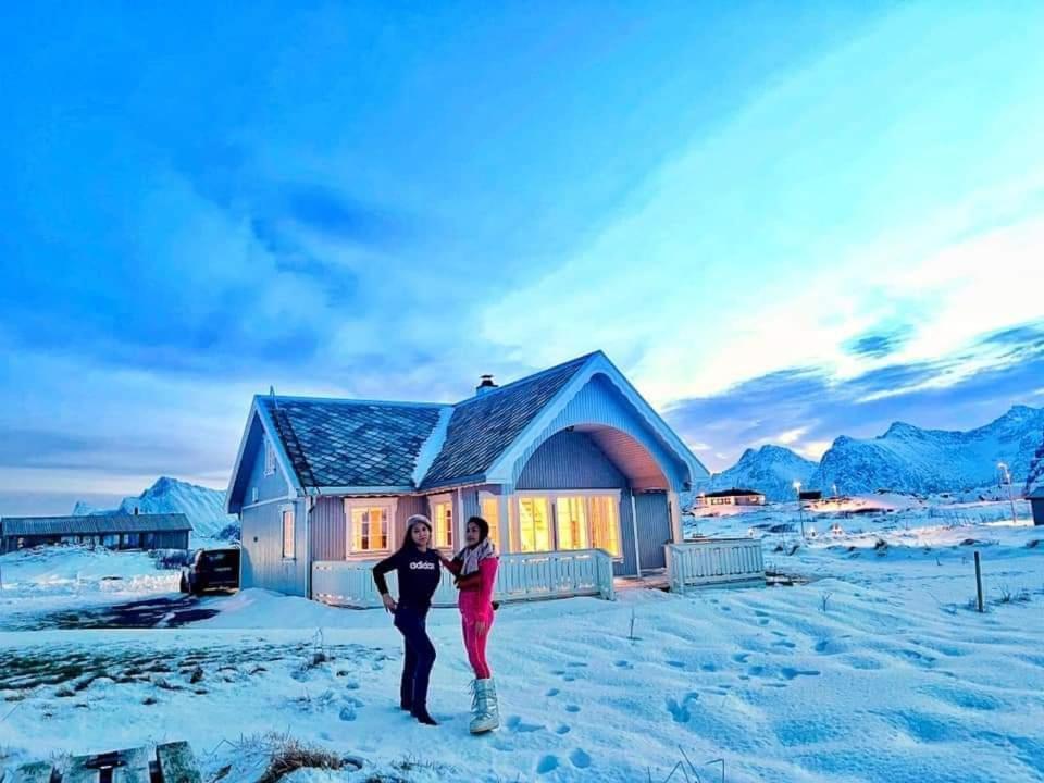 Banpim Beachside Lofoten Ramberg Exterior foto